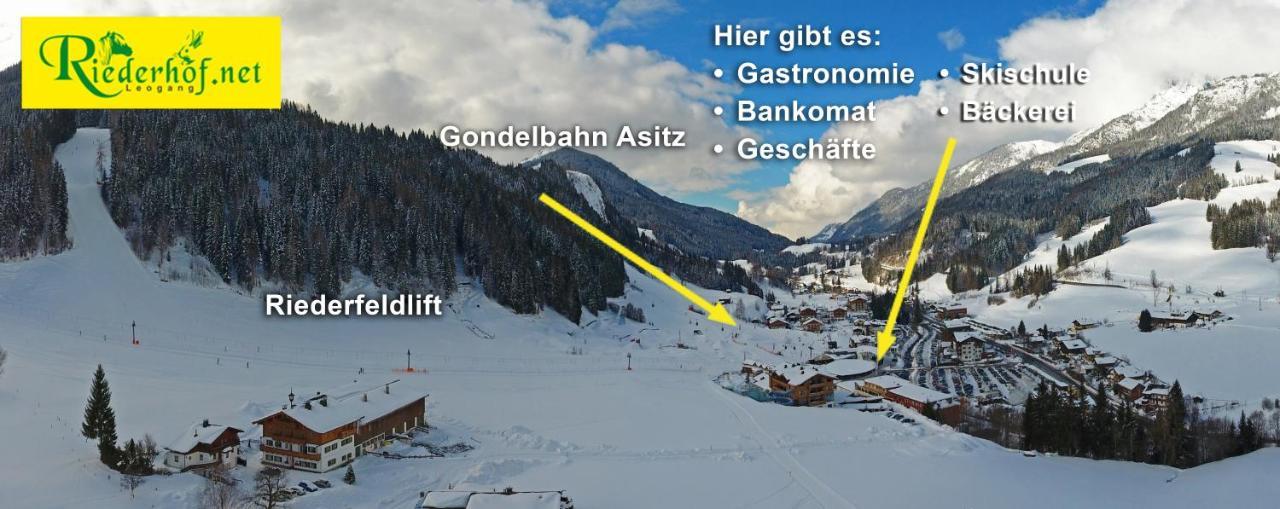 Riederhof Hotel Leogang Buitenkant foto