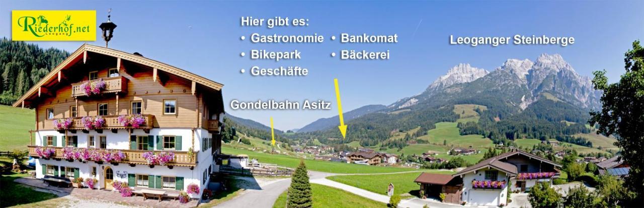 Riederhof Hotel Leogang Buitenkant foto